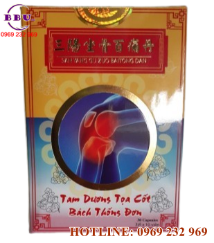 Tam dương tọa cốt bách thống đơn đến từ Malaysia